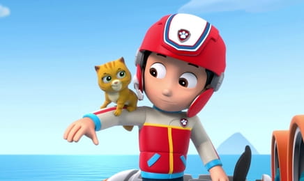 A mancs őrjárat S1E6 - Kutyák a jégen / A kutyák és a hószörny