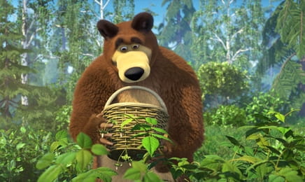 Masza i niedźwiedź S5E19 - Śpiące królewny