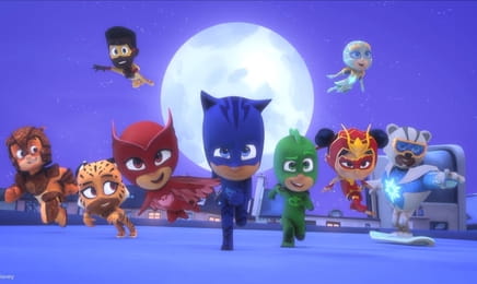 Pidżamersi: Ekipa Mocy S1E16 - Kosmiczni bohaterowie / Kosmiczni bohaterowie część II