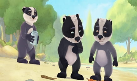 Rodinka líšok a jazvecov E10 - Robiť dobrotu