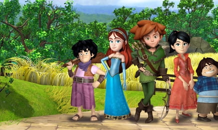 Az ifjú Robin Hood kalandjai - Veszélyben a hercegnő