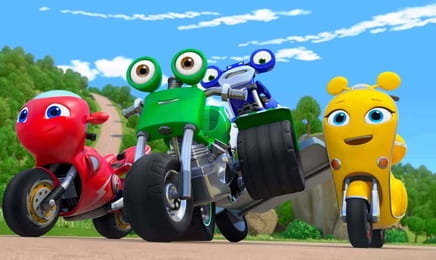 Ricky Zoom - Robogj, Ricky! - Robobot-rock