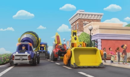 Rubble és a brigád S2E10 - A brigád és Skye hegyi kunyhót építenek Rubble és a brigád S2E10 - A brigád és Skye hegyi kunyhót építenek