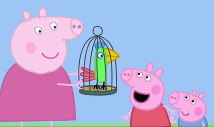 Peppa malac E54 - Szeles, őszi nap