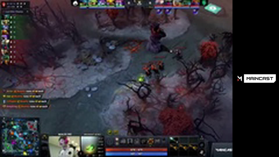 Team Falcons vs Team Spirit. Гра 2. DreamLeague S27.