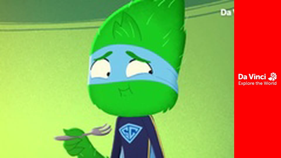 Superhero Sprinter Galore - Mănâncă verdețuri!