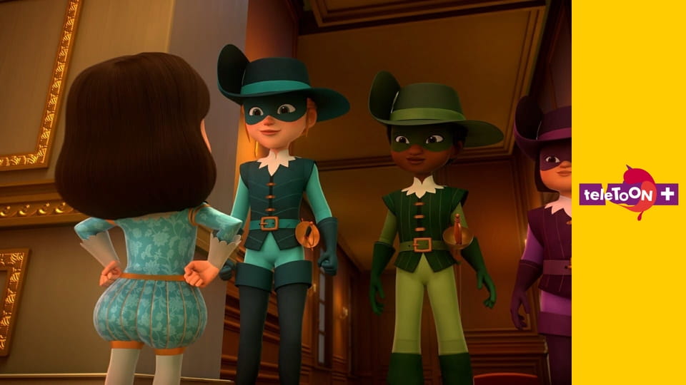 Charlotte i trzy muszkieterki S1E6 - O jednego konia za dużo