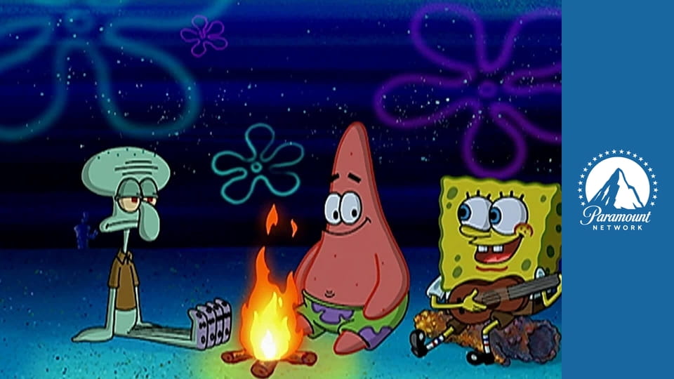 Spongebob v kalhotách S3E17 - Krabí svět dětí / Kempování