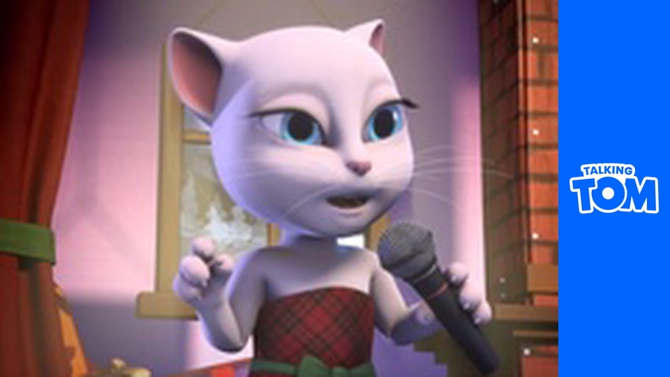Talking Tom & Friends - Angela's Heckler S1E20