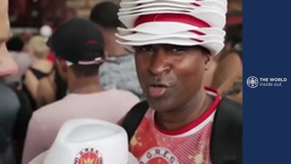 A riói karnevál másik oldala és az iszapparádé. Brazília