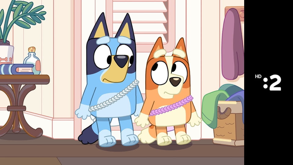 Bluey S3E18 - Dážď