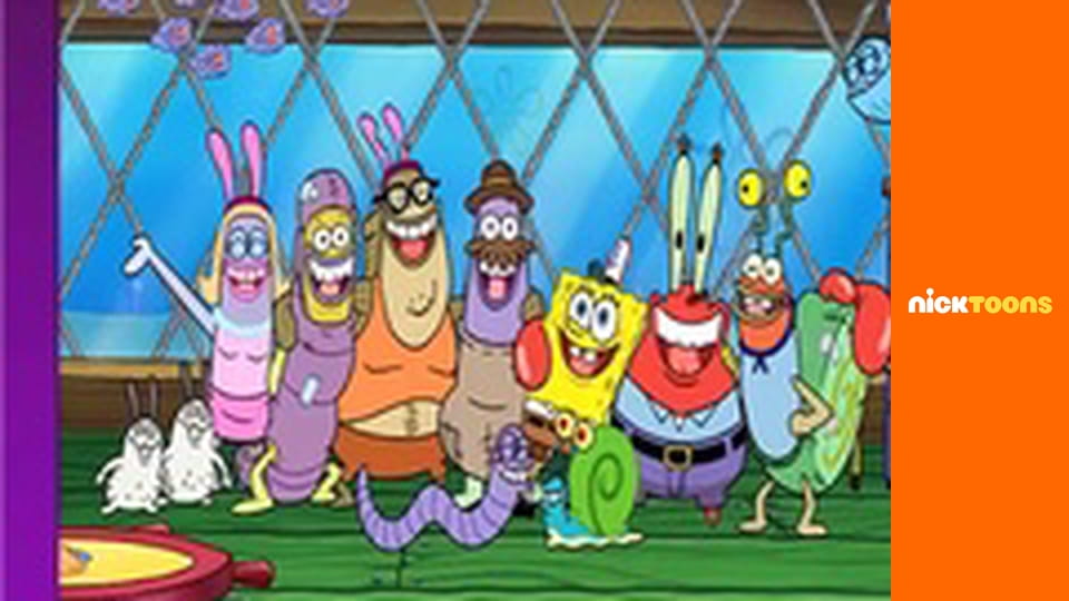 М/с "Лагерь "Коралл": Детство Губки Боба", 2 сезон, 3 с. "В пять раз веселей / Из князи в грязи".