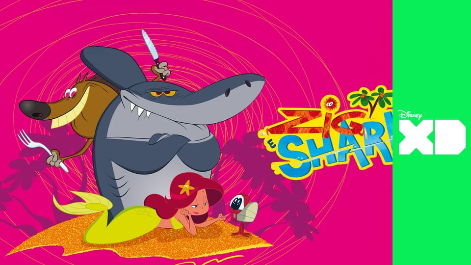 Zig i Sharko S2E42 - Pieseczek / Marina na roli / Szalone fryzury