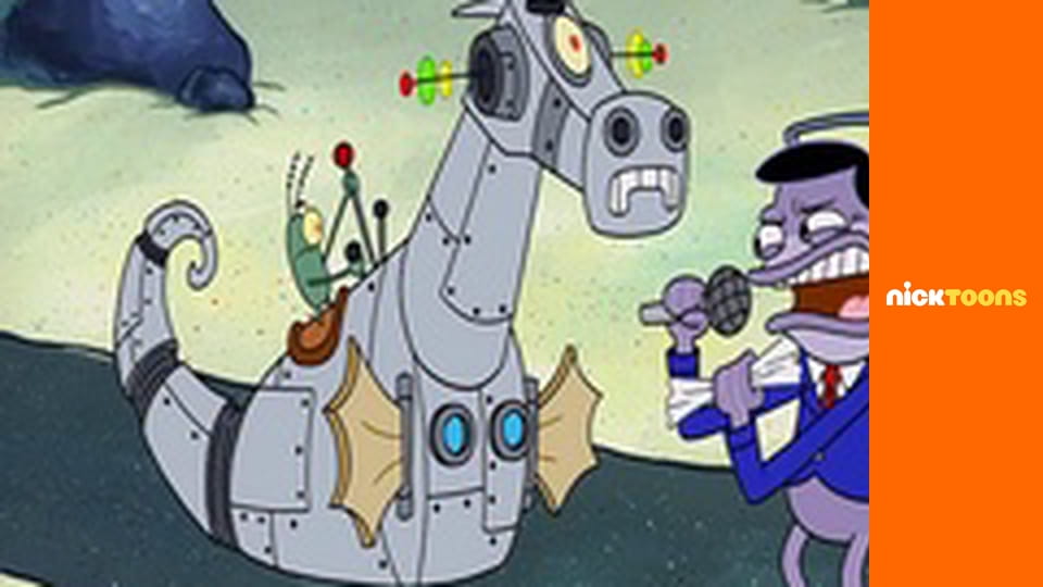 М/с "Губка Боб Квадратные Штаны", 211 с. "Планктон на пенсии / Трезубцевая трагедия".