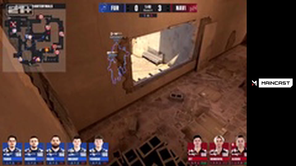 CS2. StarLadder Budapest Major 2025. Furia vs NAVI.