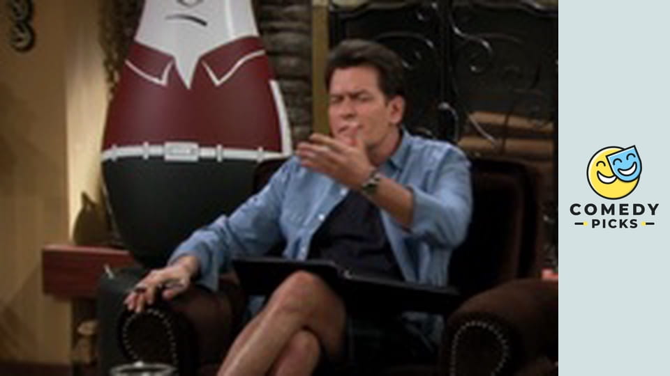 Charlie wprawia Patricka w euforię S5E9