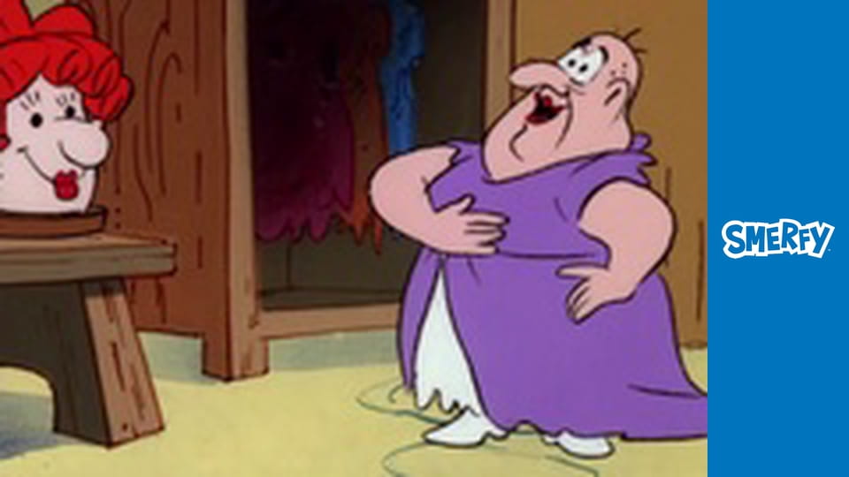 Złote loki Smerfetki / Smerfopotwory