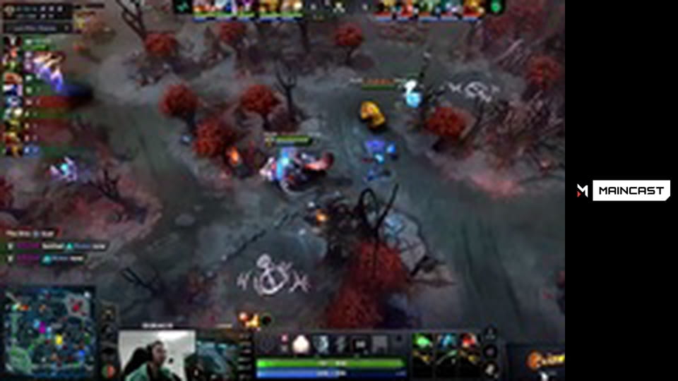 Team Falcons vs Parivision. Гра 2. DreamLeague Season 27.