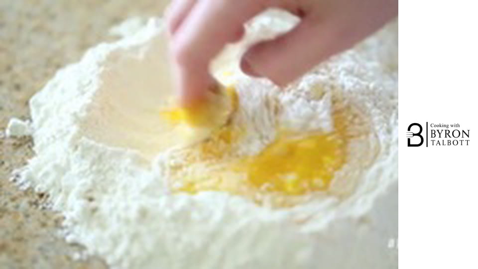 Fettuccini with Lemon Garlic Cream