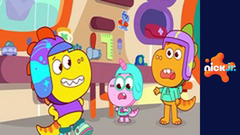 М/с "Тім Рекс у космосі", 1 сезон, 4 с. "Чоботи / Місячний папуга / Хвостом'яч".