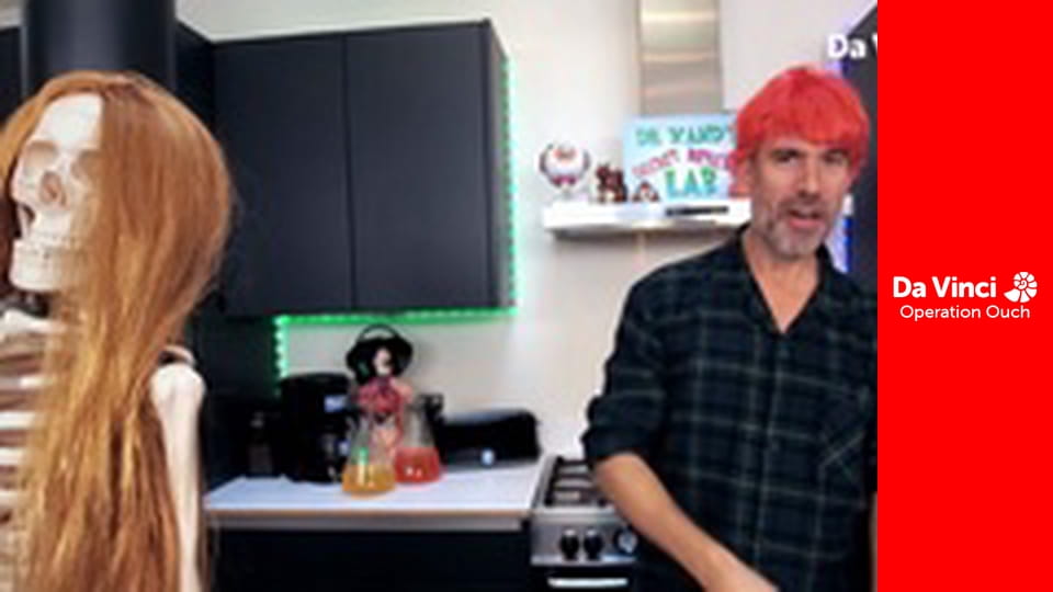 Operation Ouch! - Do Try This at Home - Stretchy Shrinky Hair