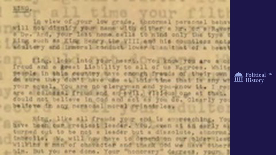 Мартин Лутър Кинг и ФБР - Белязаният човек