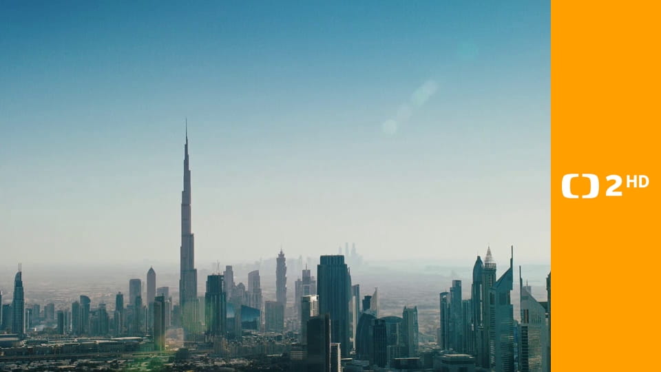 Spojené arabské emiráty z výšky