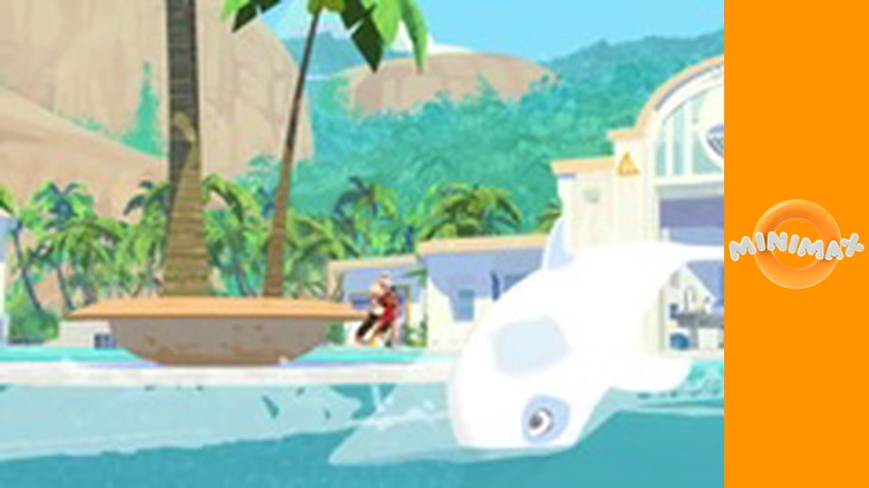 Příhody bílého delfína S3E9 - Na měsíc