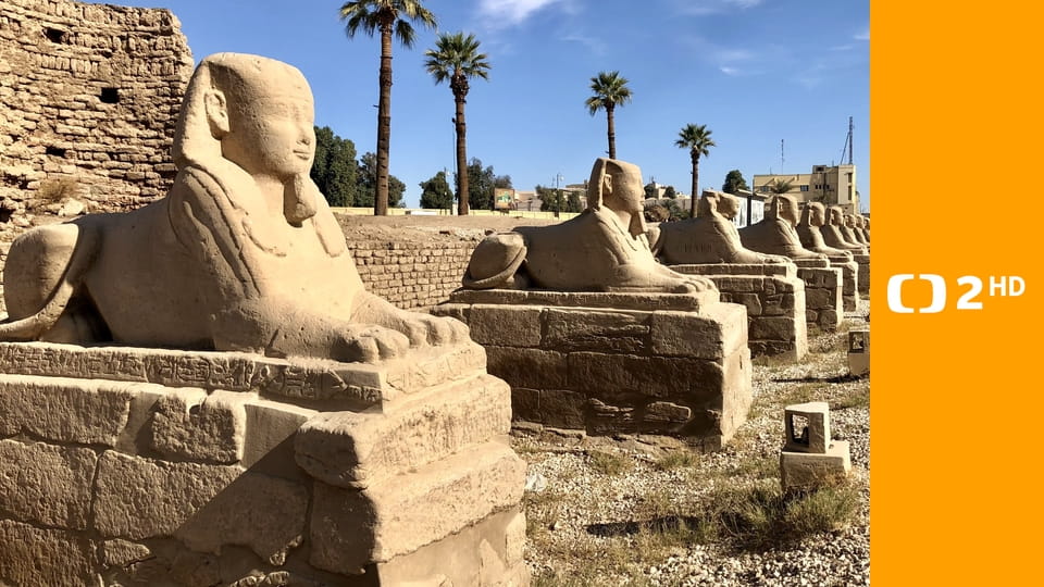 Velkolepý chrámový komplex v Karnaku