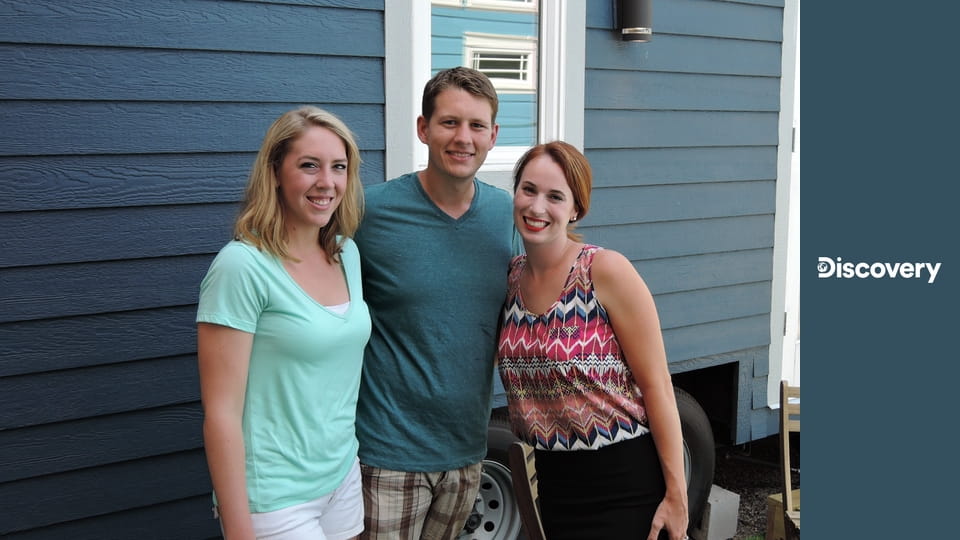 Охотники за крошечными домами S4E9 - Путешественники строят крошечный дом