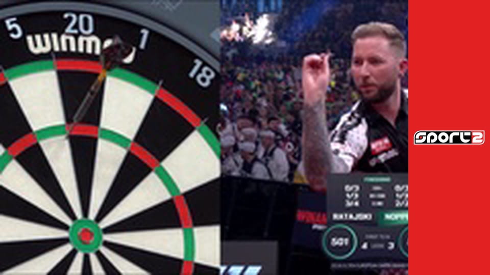 Šipky - European Darts Grand Prix, PDC European Tour 2025, 3. den, část 2, repríza, HD