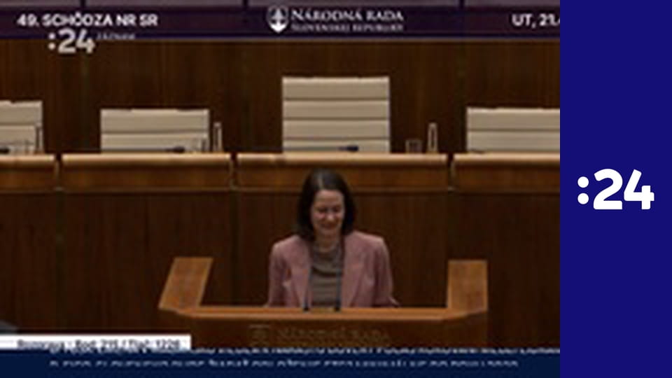 Záznam z rokovania NR SR E24