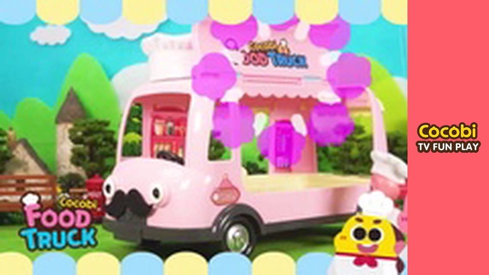 Cocobi Food Truck Chefs Toys 1