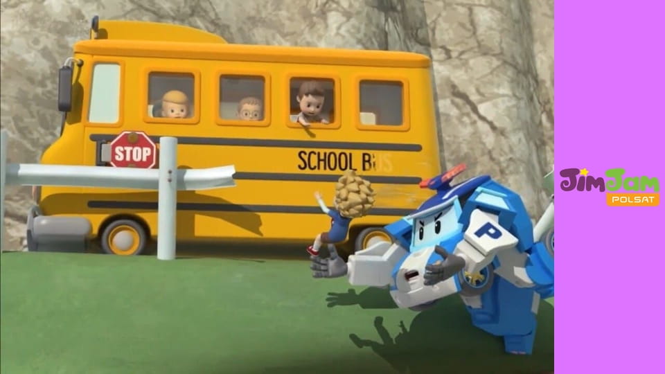 Robosamochód Poli: bezpieczeństwo na drodze S1E26