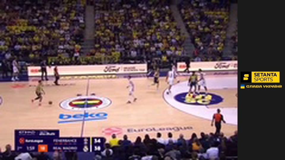 Баскетбол. Євроліга. Фенербахче - Реал Мадрид.