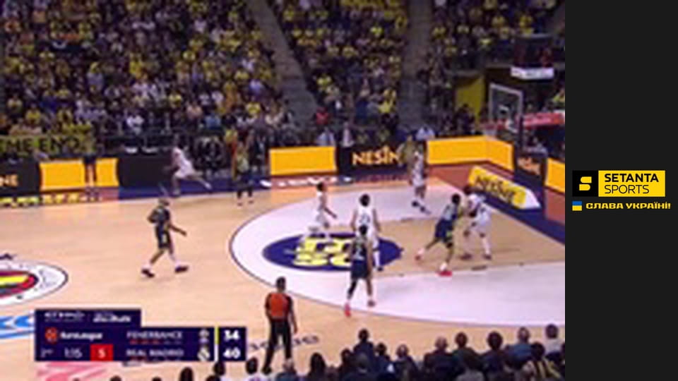 Баскетбол. Євроліга. Фенербахче - Реал Мадрид.