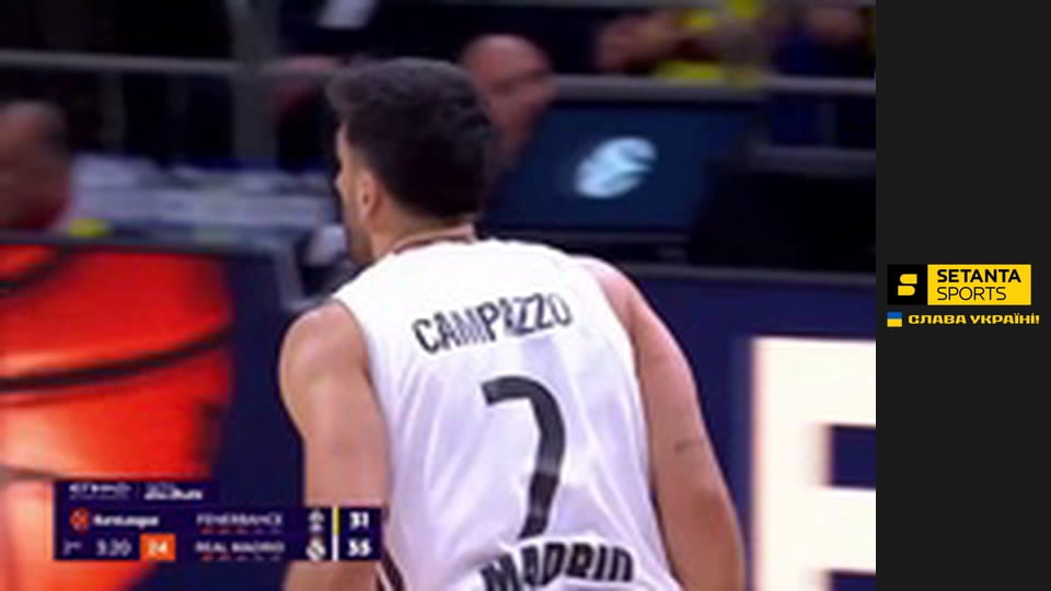 Баскетбол. Євроліга. Фенербахче - Реал Мадрид.