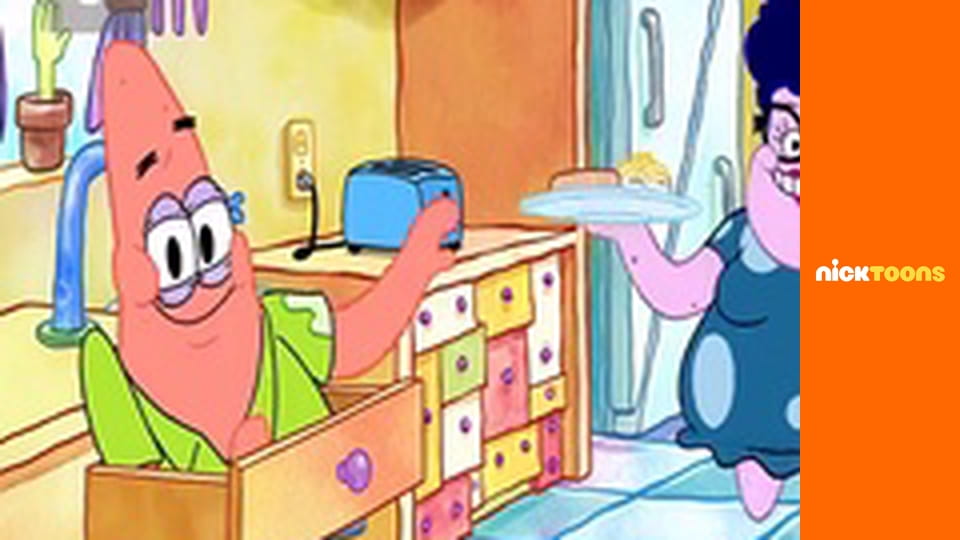 М/с "Шоу Патрика Стара", 1 сезон, 22 с. "Папины усы / Корень проблемы".