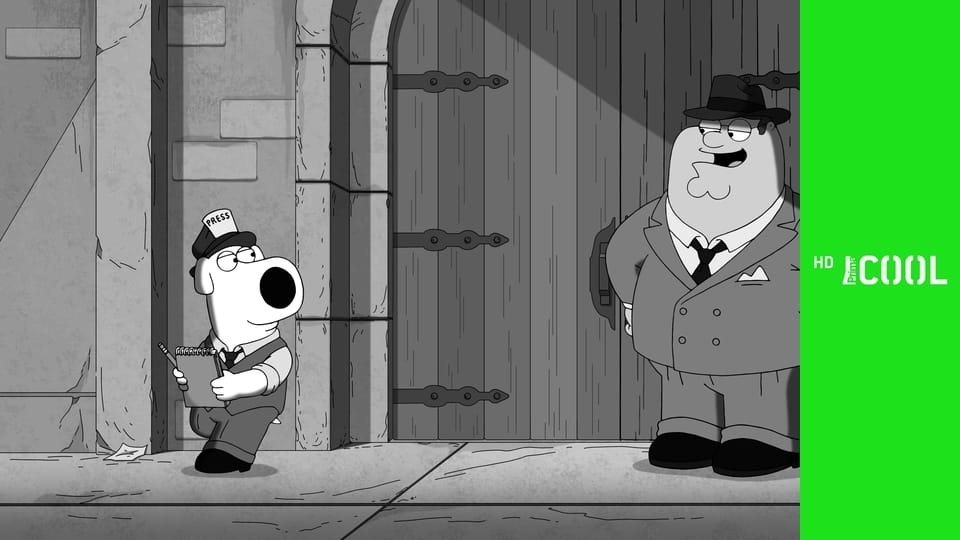 Griffinovi S6E14 - Peter, Bill, Lois a ti druzí