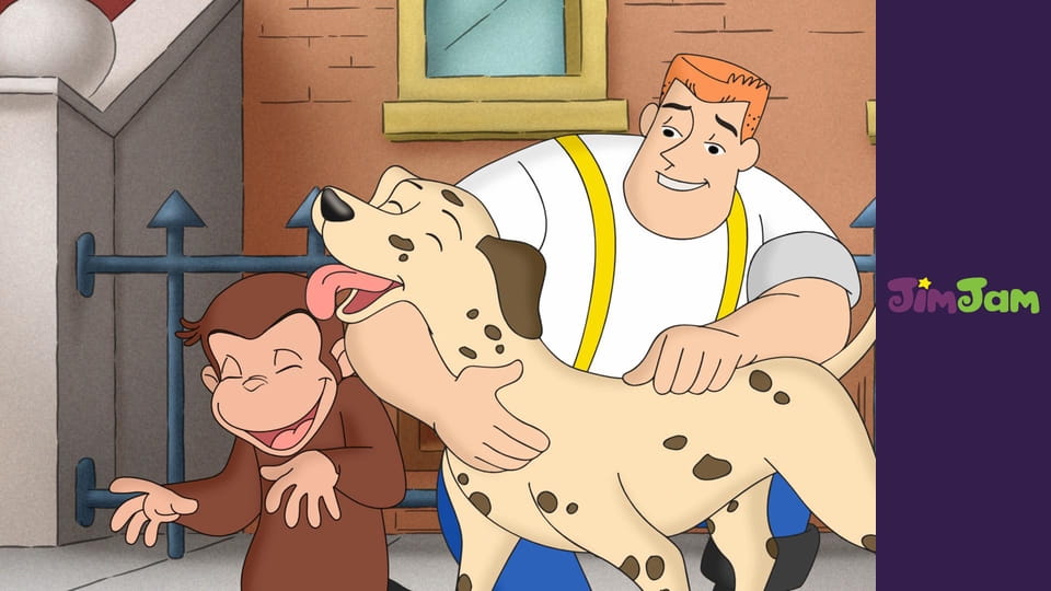 Любопытный Джордж S6E9 - Обезьянка-мусорщик