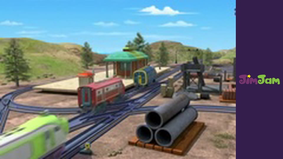 Chuggington S1E32 - Akcióvonat forgatása