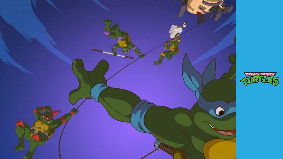 Sledovať Mladé ninja korytnačky 4. séria, 18. časť online