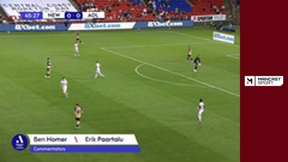 Футбол. Чемпіонат Австралії. А-Ліга. 24-й тур. Ньюкасл Джетс - Аделаїда Юнайтед. Наживо.