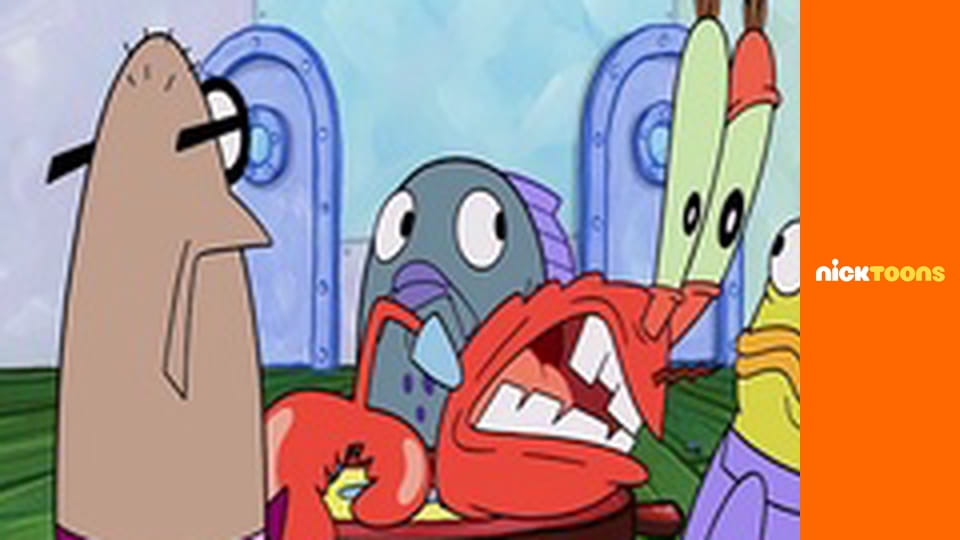 М/с "Губка Боб Квадратные Штаны", 204 с. "Только зуб и ничего, кроме зуба / Мятеж в "Красти Крабе".