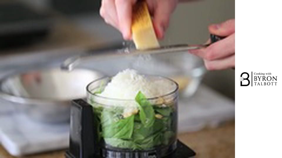 Ригатони с песто