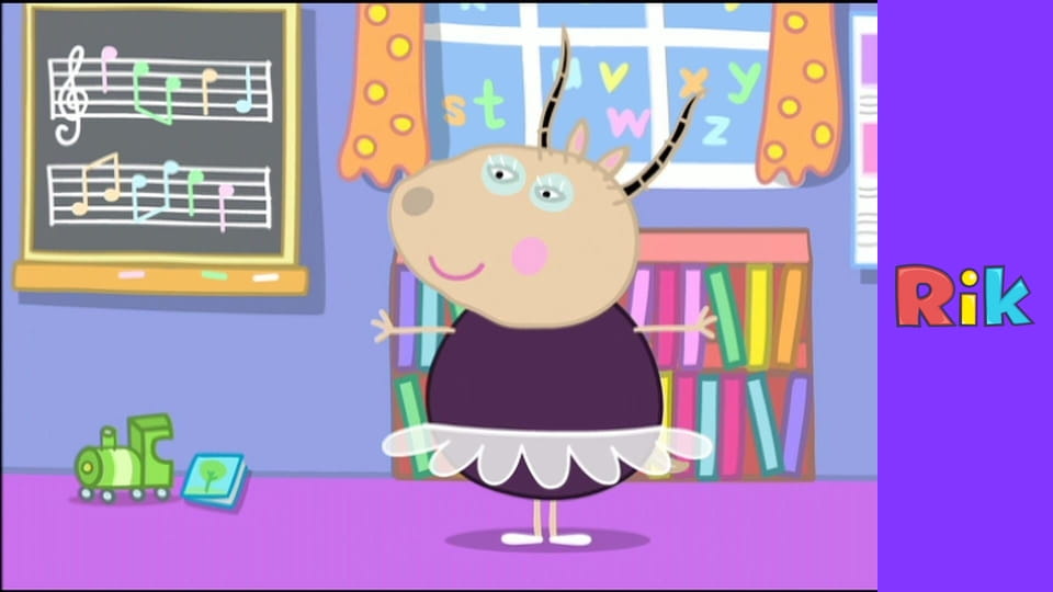 Prasiatko Peppa S2E1 - Lekcia baletu
