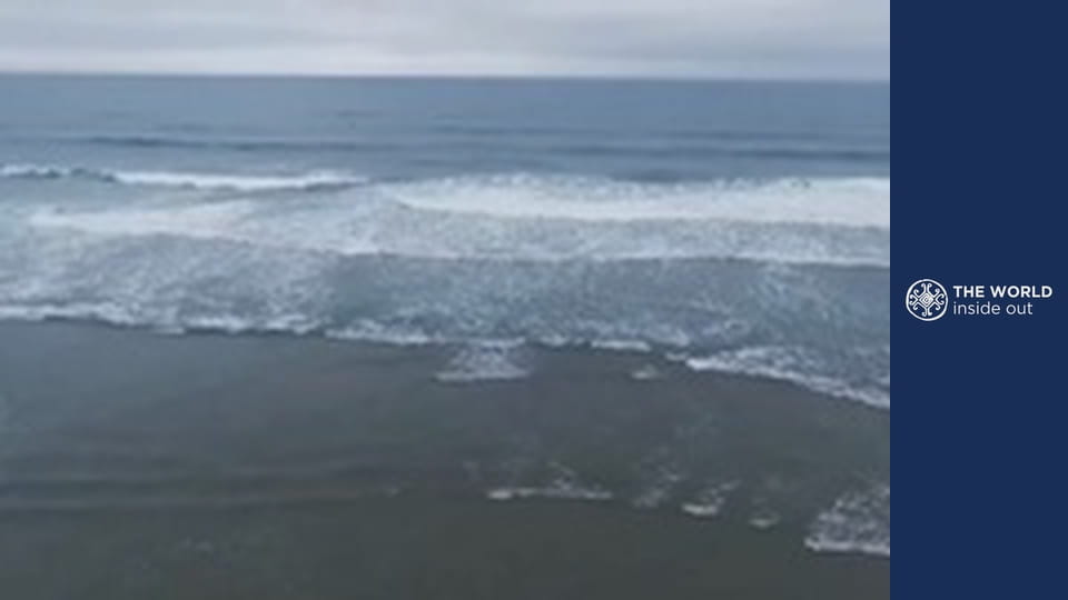 A fukusimai atomerőmű ma. Japán.