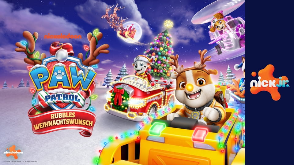 Tlapková patrola slaví Vánoce