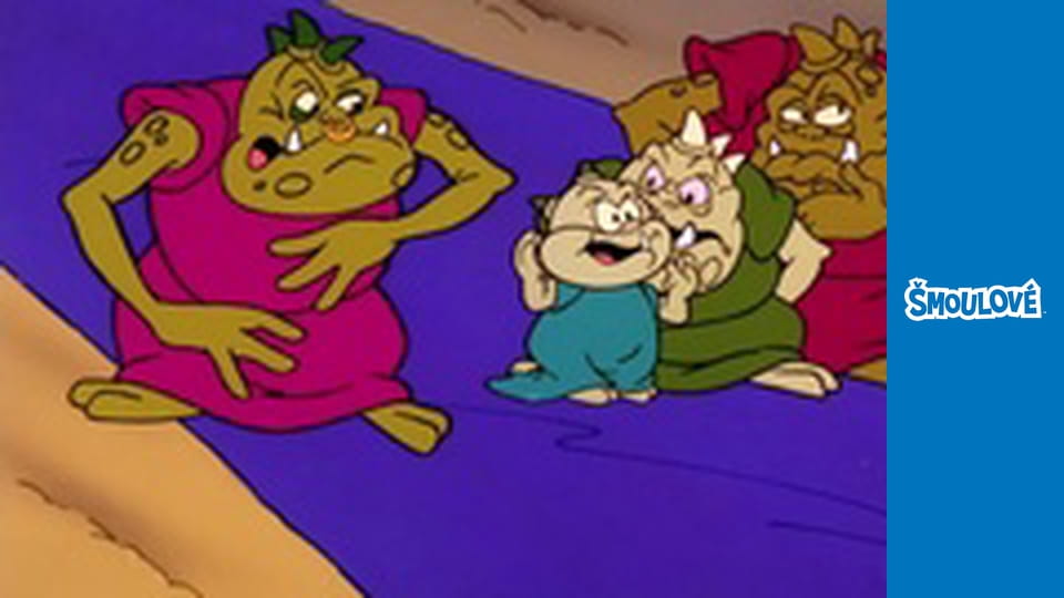 Taťka Šmoula má starosti / Šmoulomatický šmoulátor