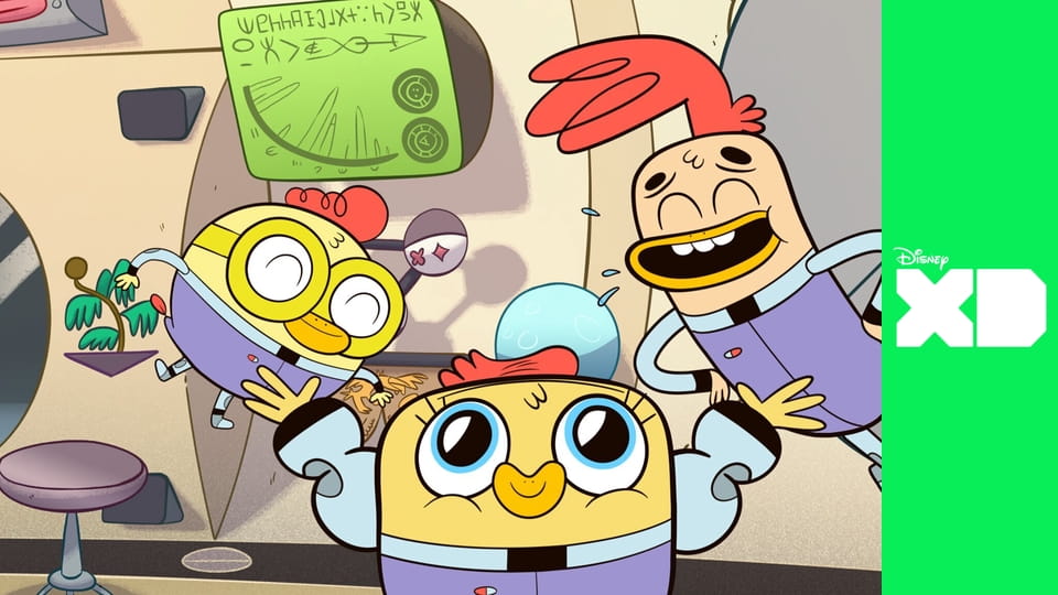 Kosmiczne kurczaki w kosmosie S1E3 - Najlepszy kumpel / Jajko